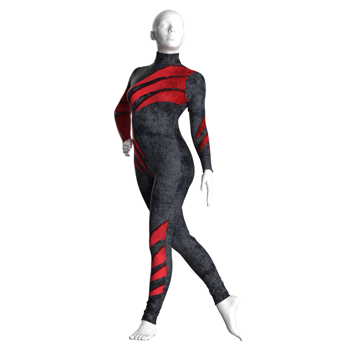 Colorful Color Guard Costume Uniform - Unitard
