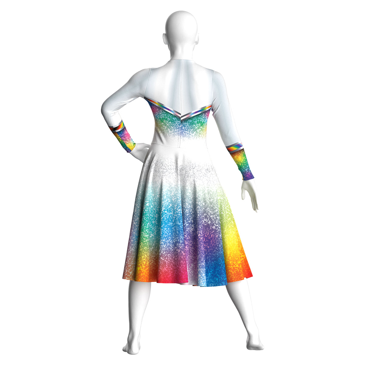 Rainbow Star Dress