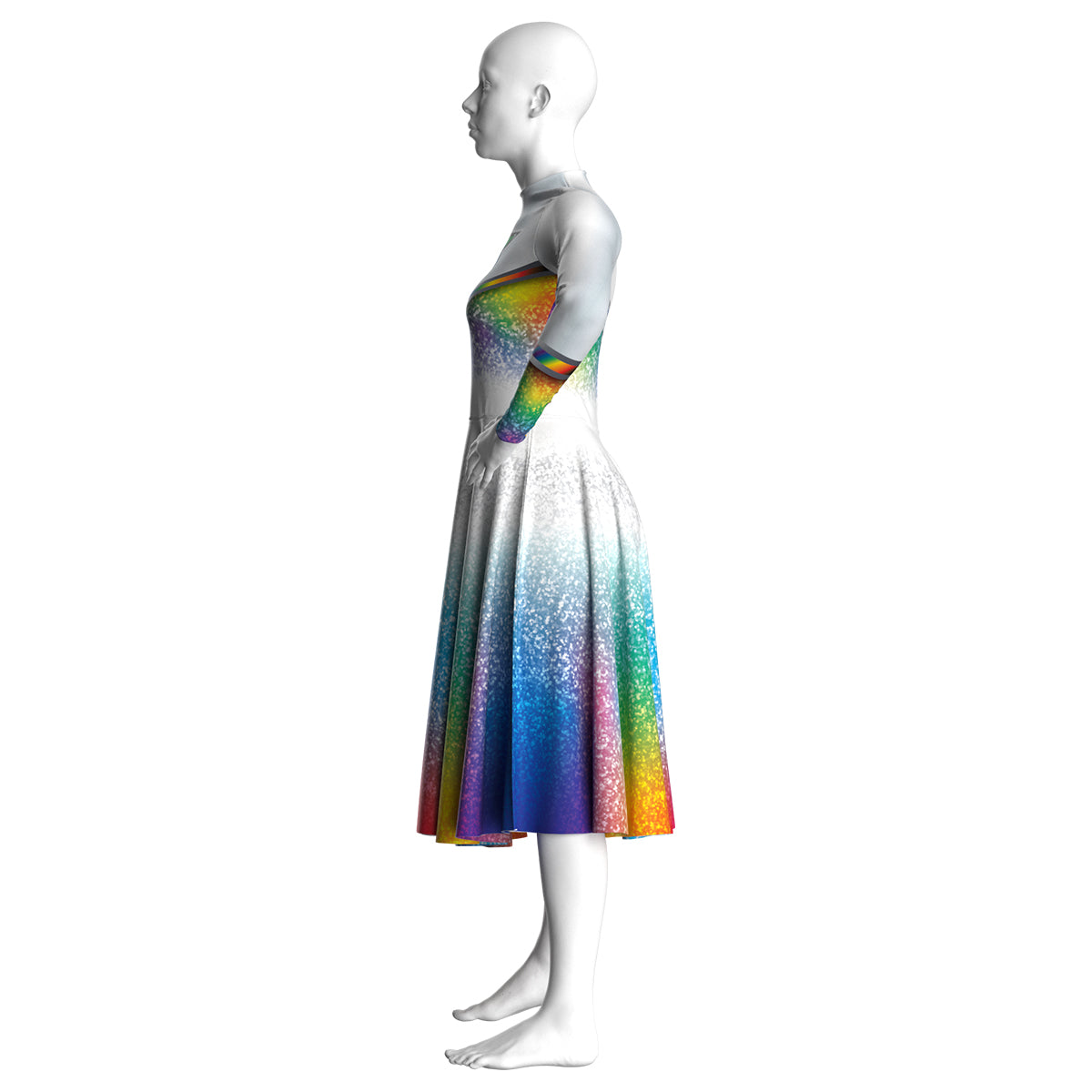Rainbow Star Dress
