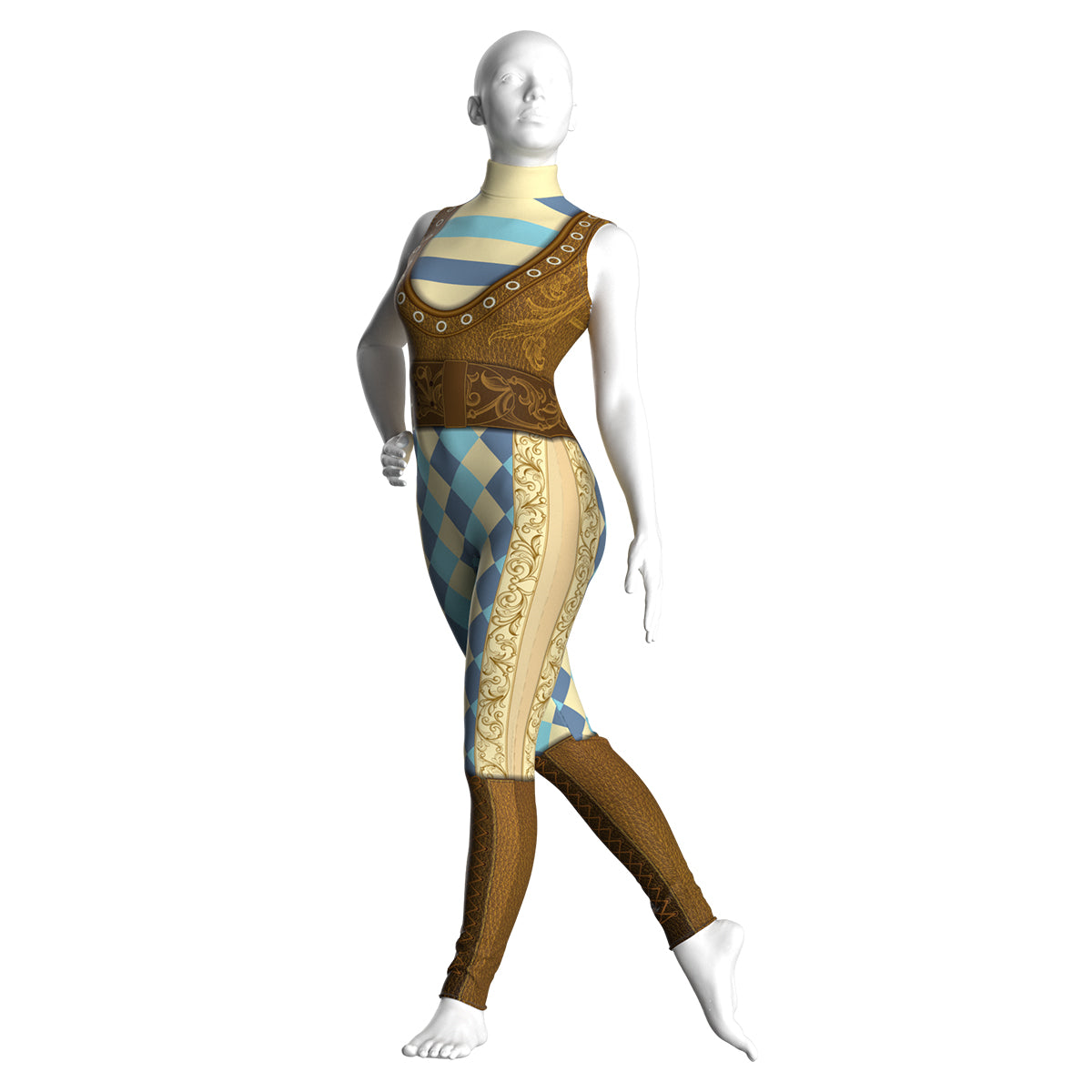 Circus Strong Man Unitard