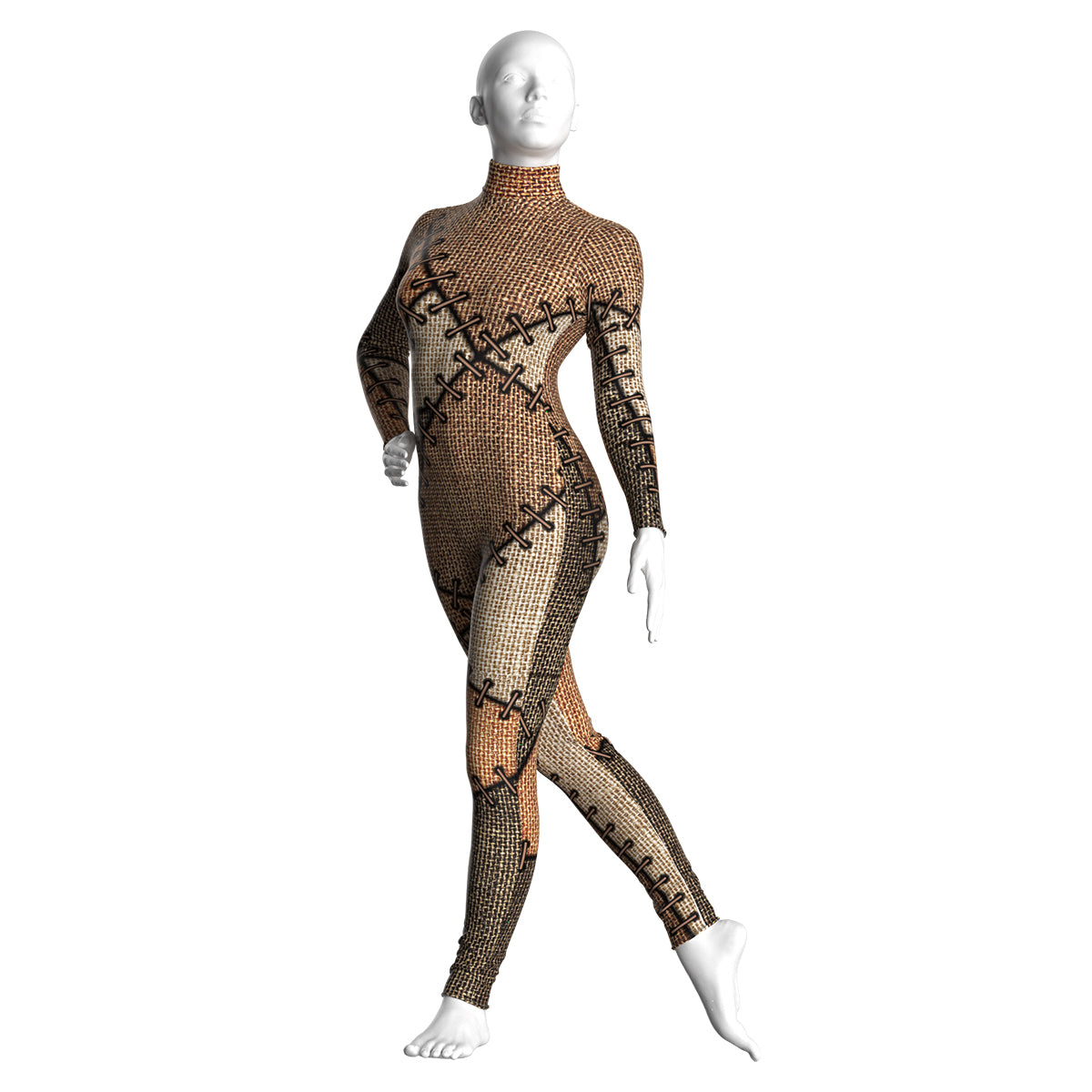 Stitched Rag Doll Unitard
