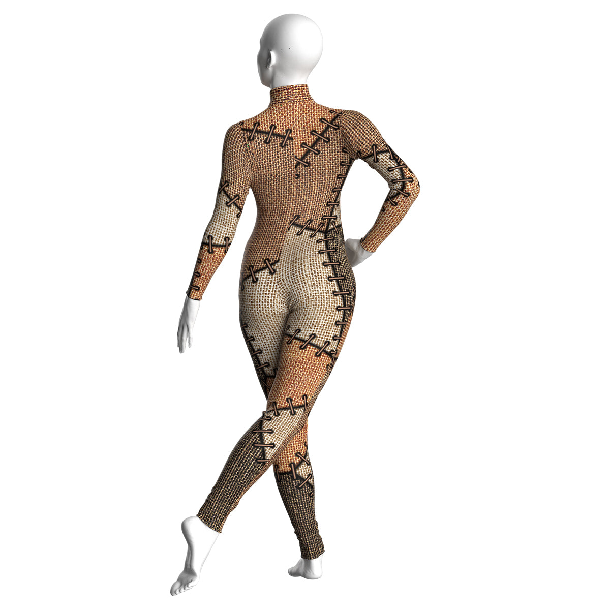 Stitched Rag Doll Unitard