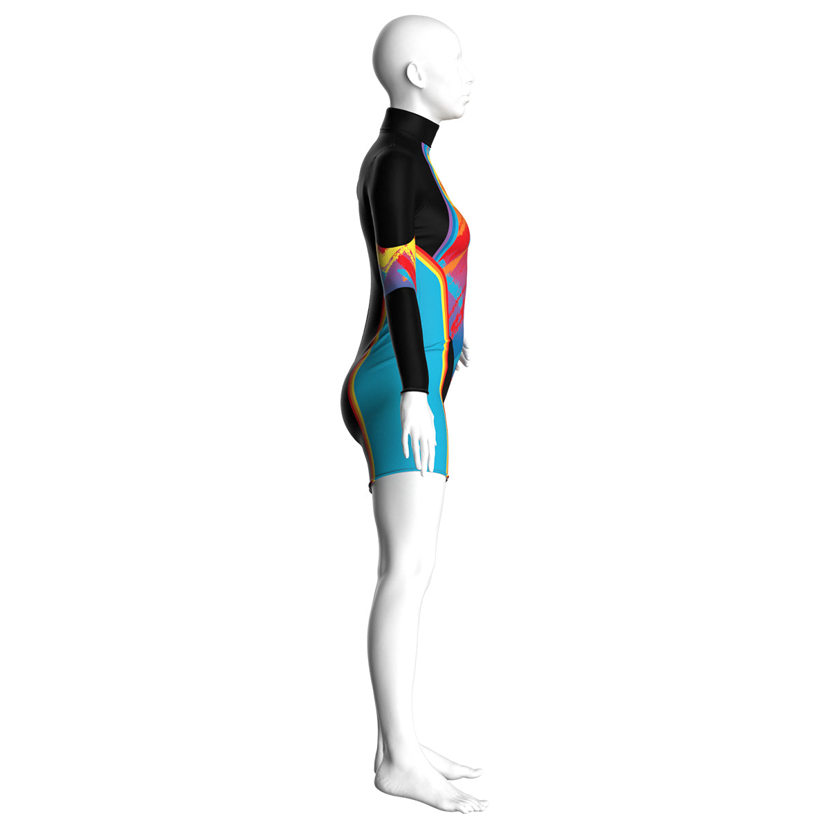 Retro Streak Unitard