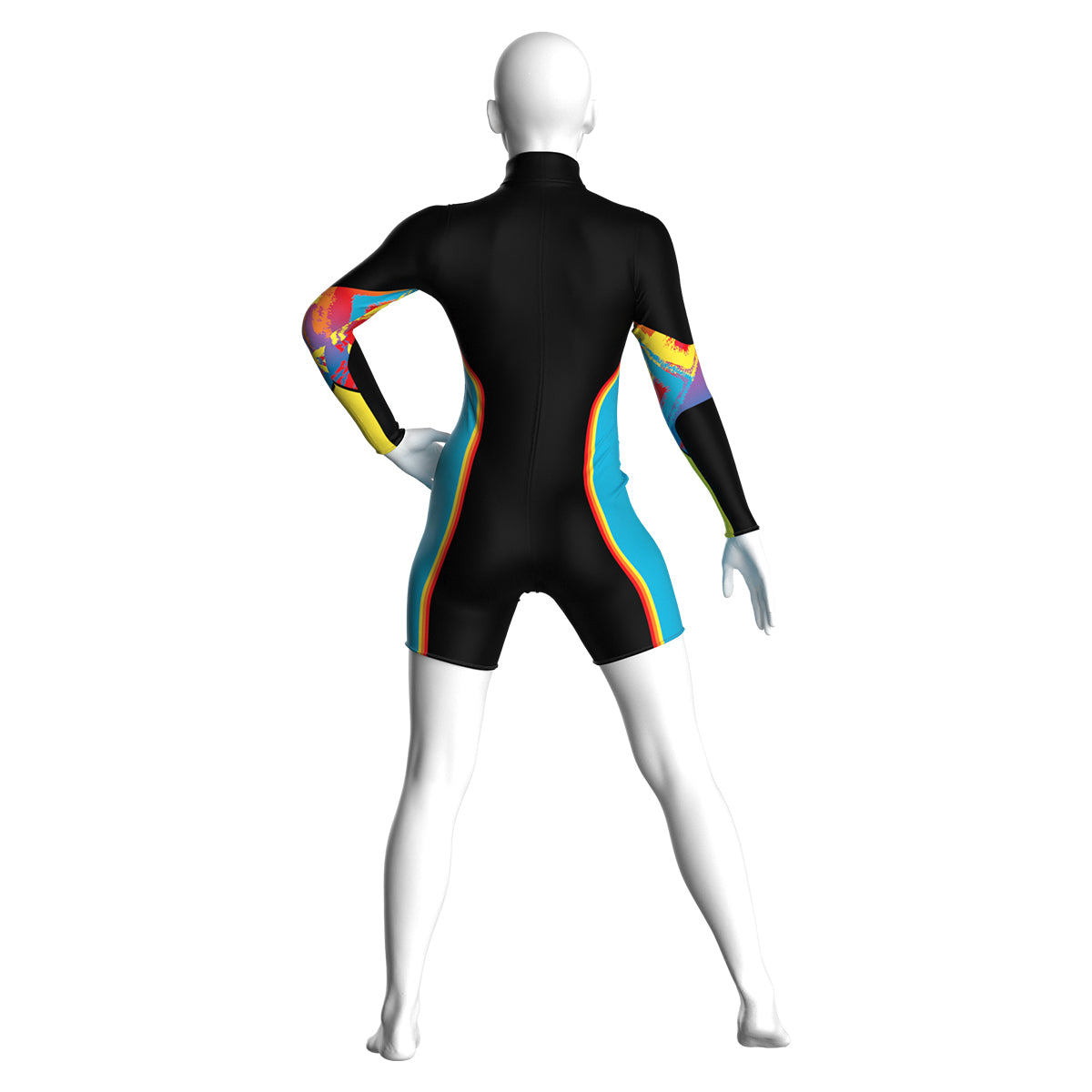 Retro Streak Unitard