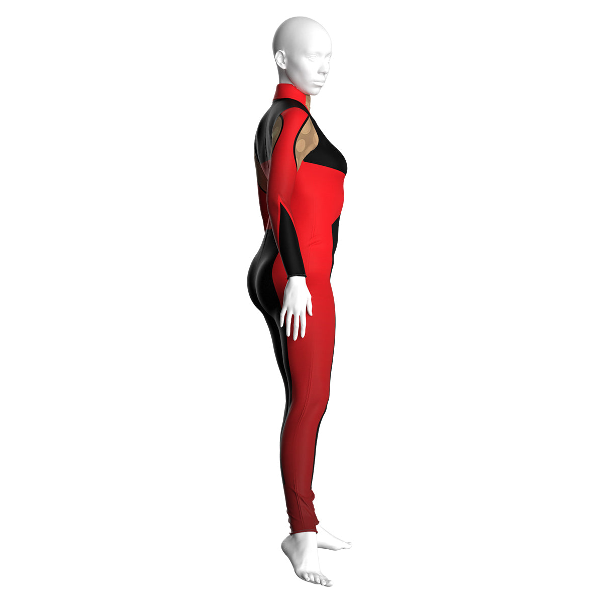 Sharp Red Unitard