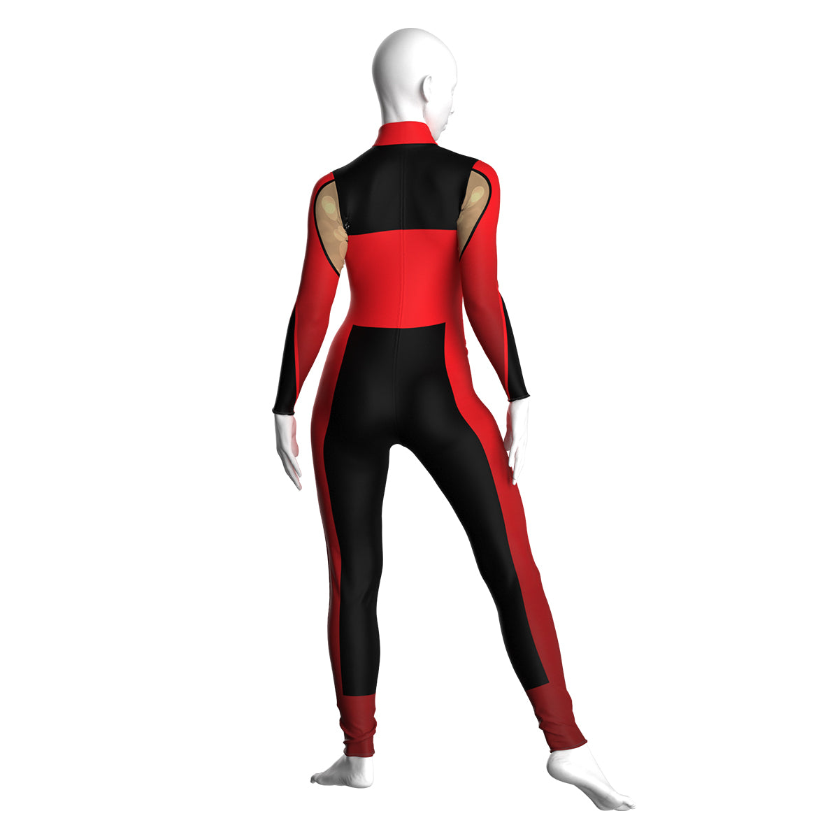 Sharp Red Unitard