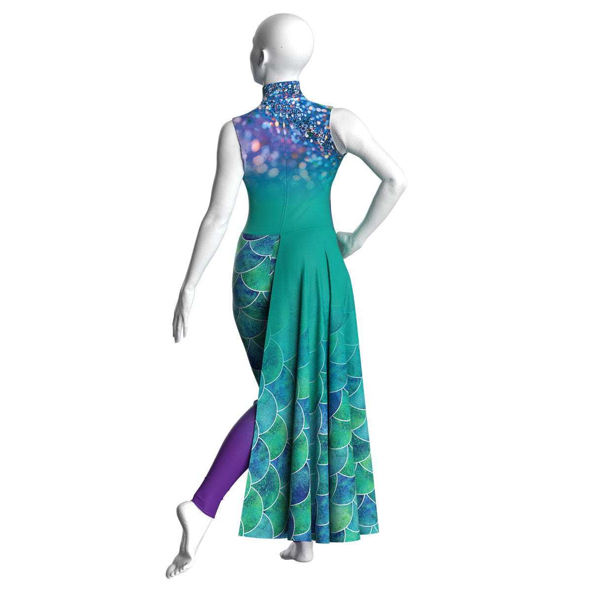 Mermaid Queen Unitard
