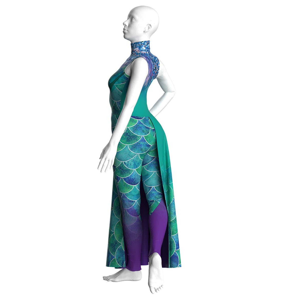Mermaid Queen Unitard