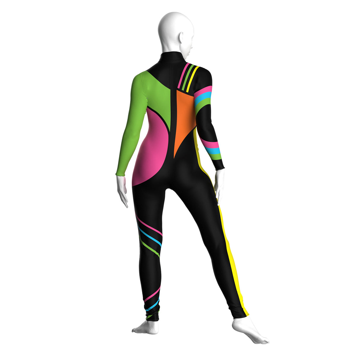 90's Neon Unitard