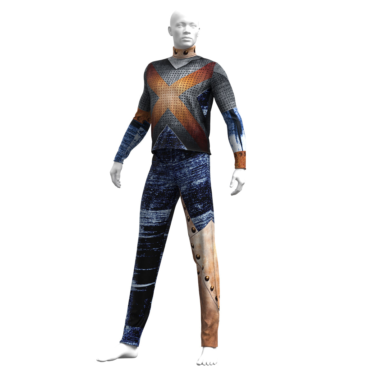 Leather Armor Core Performance Top