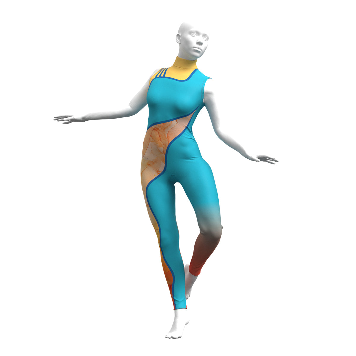 Soft Sea Unitard