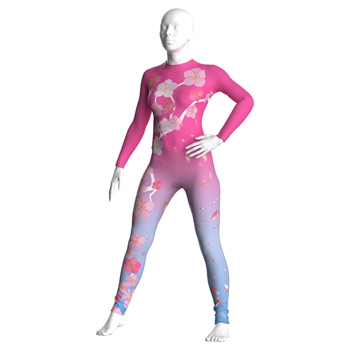 Cherry Blossom Unitard