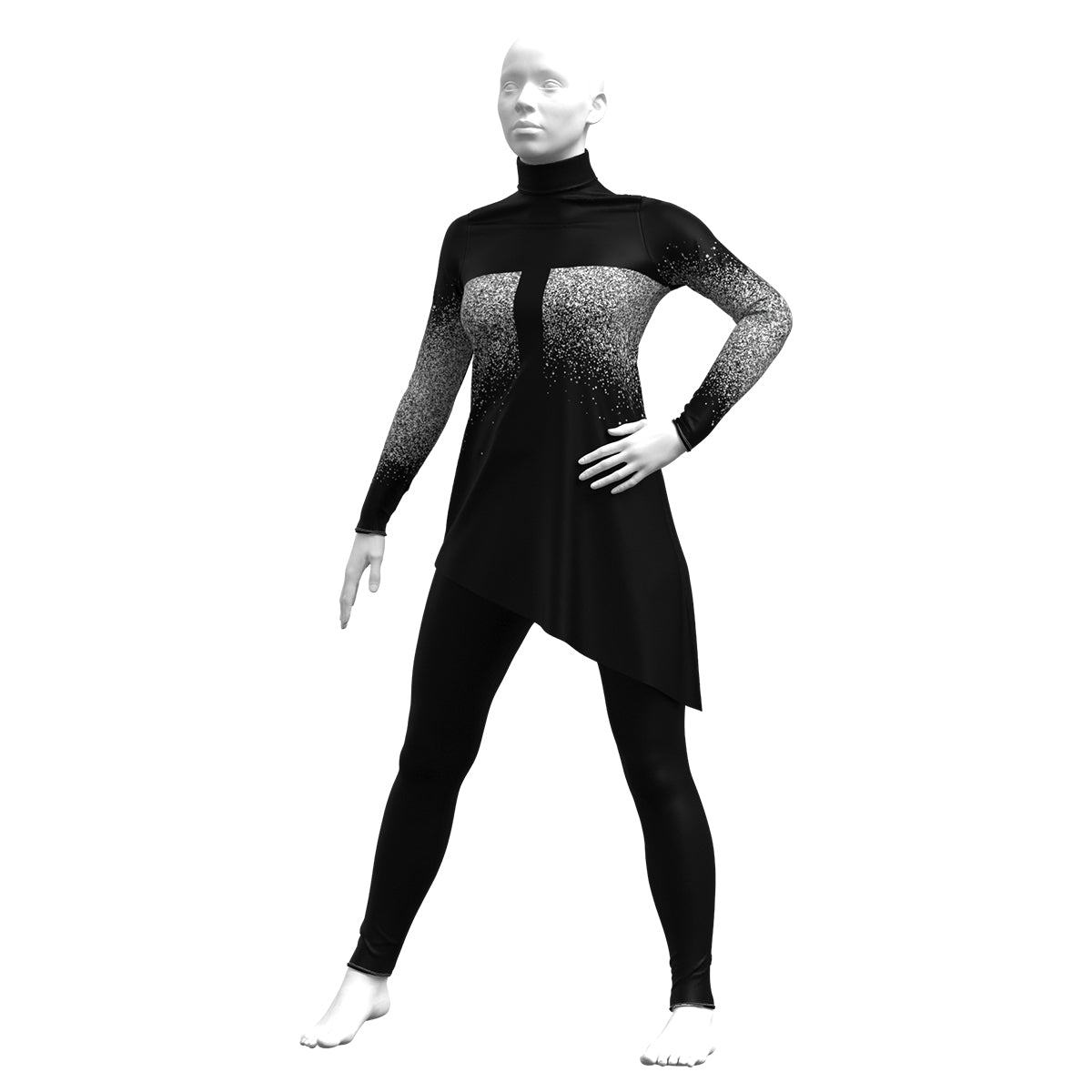 Split Sparkle Tunic