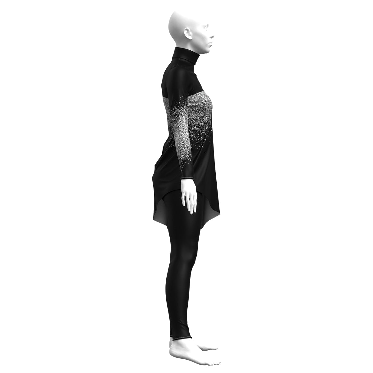 Split Sparkle Tunic