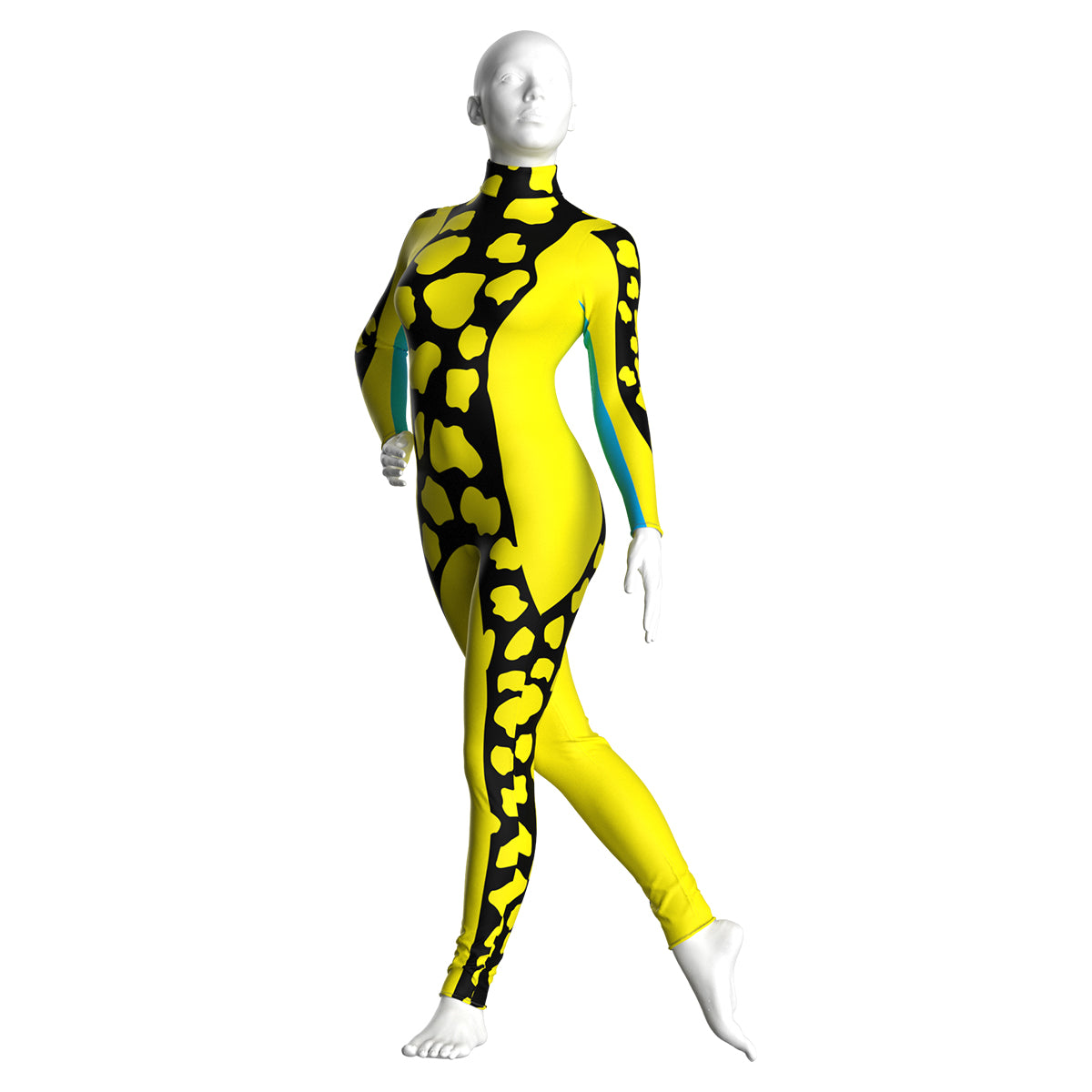 Colorful Color Guard Costume Uniform - Unitard