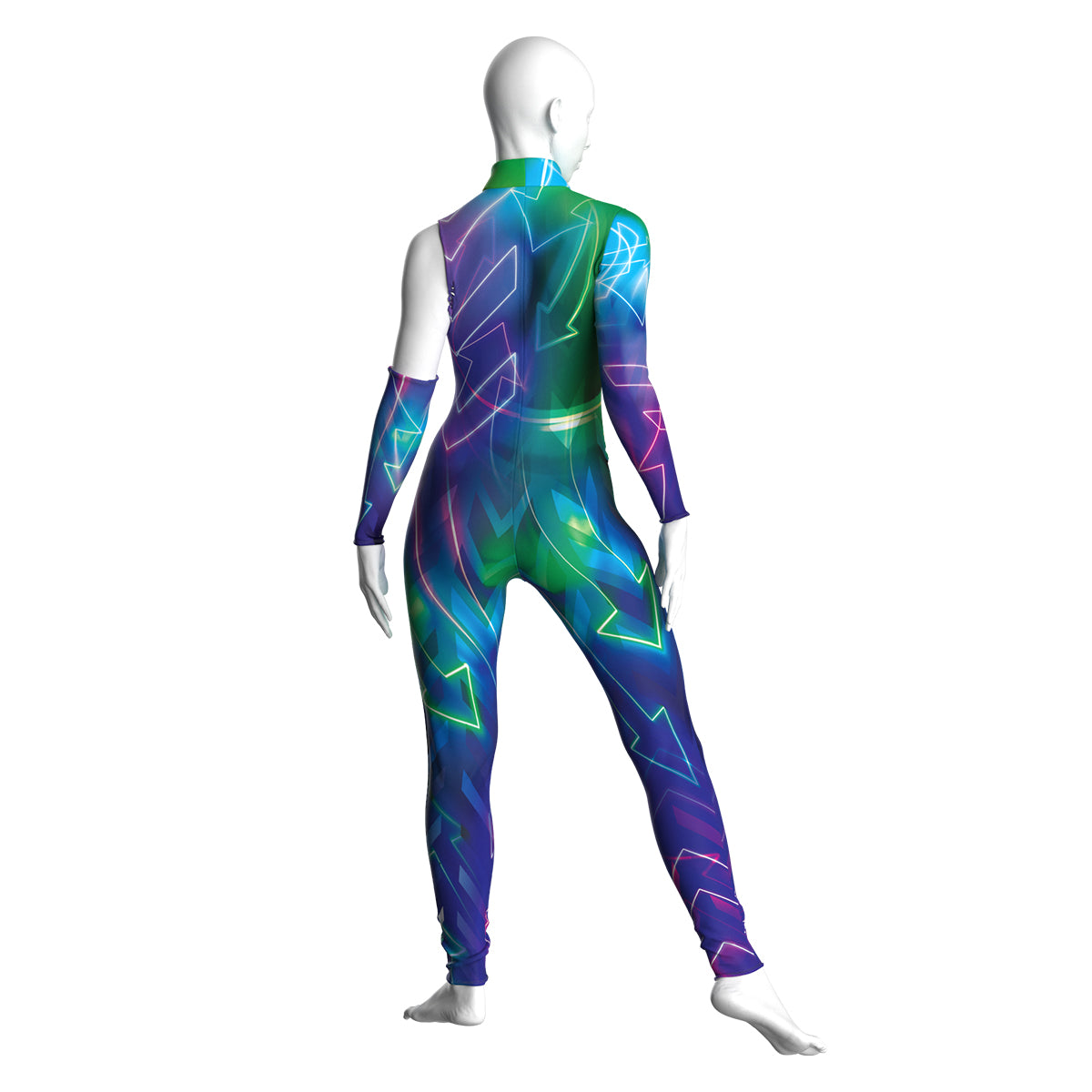 Neon Arrows Unitard