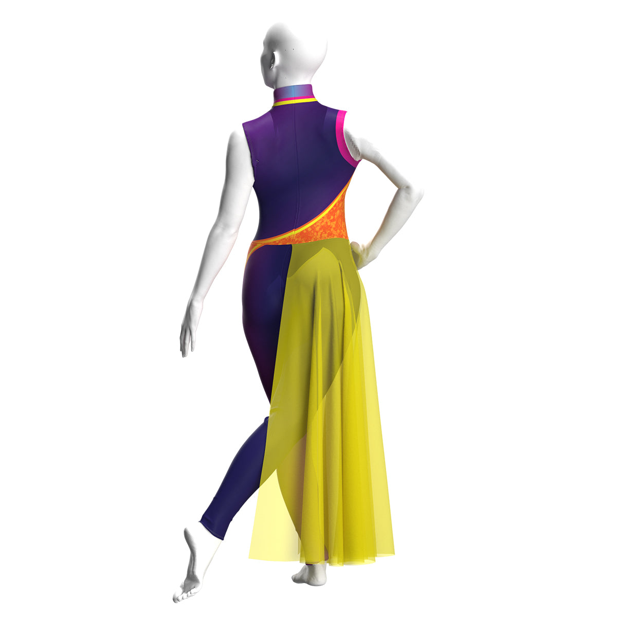 Retro Lightning Bolt Unitard