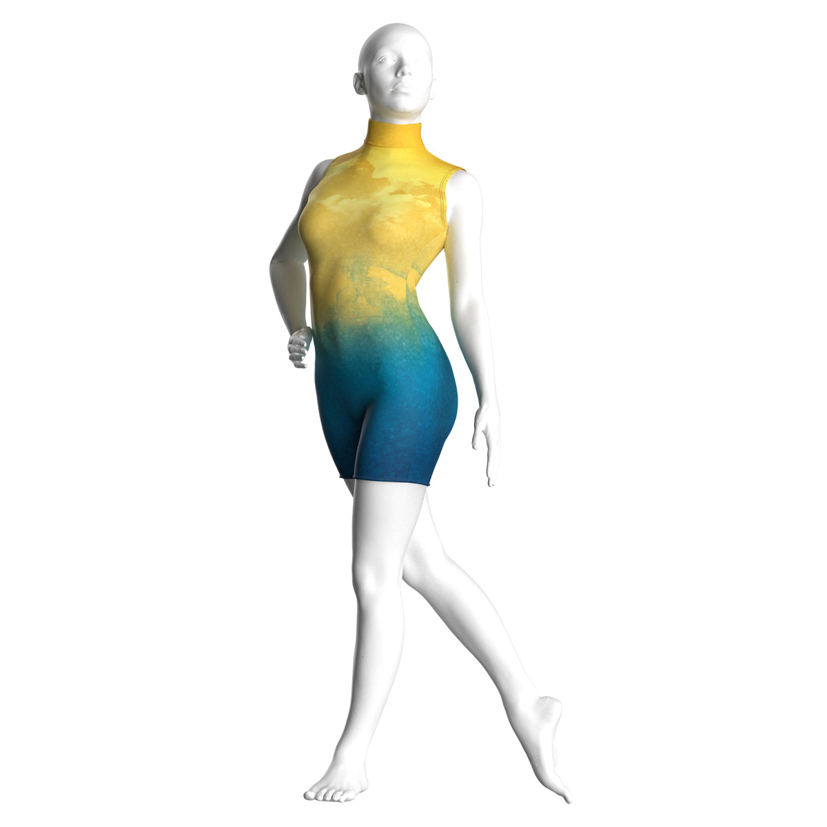 Watercolor Sky Unitard