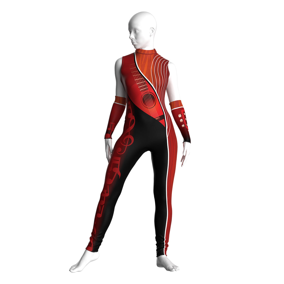 Musical Guitar Unitard