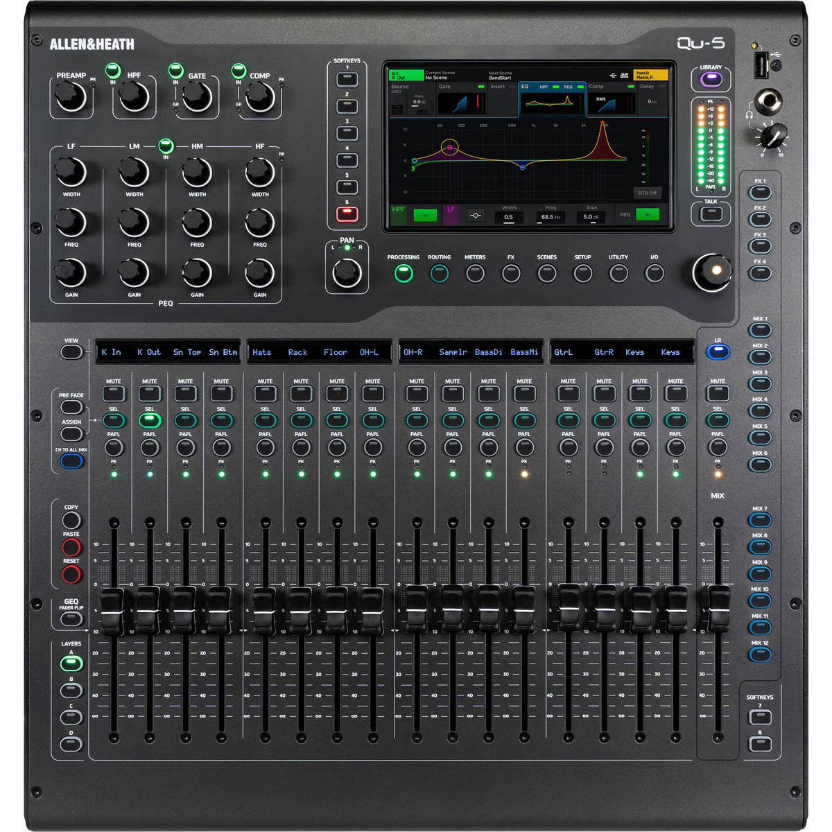 Allen & Heath Qu-5 Wireless Digital Mixer
