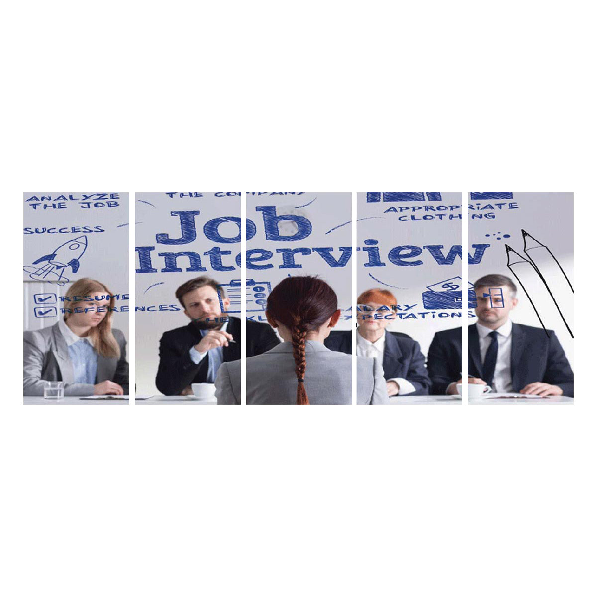 Job Interview I-Frame Backdrop