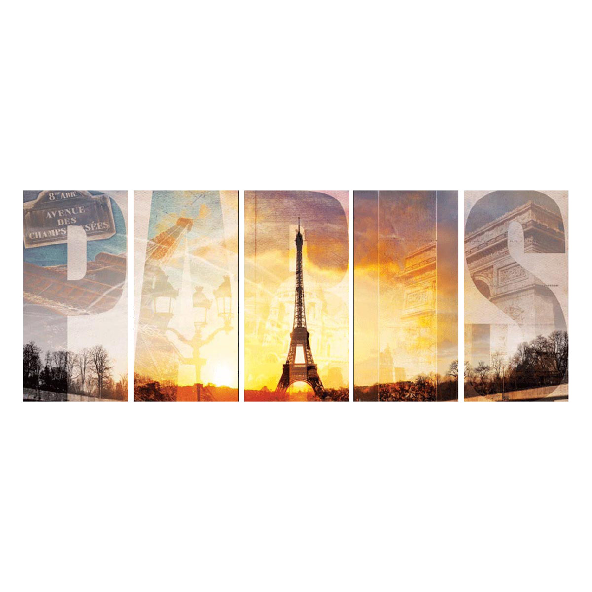 Bright Paris I-Frame Backdrop