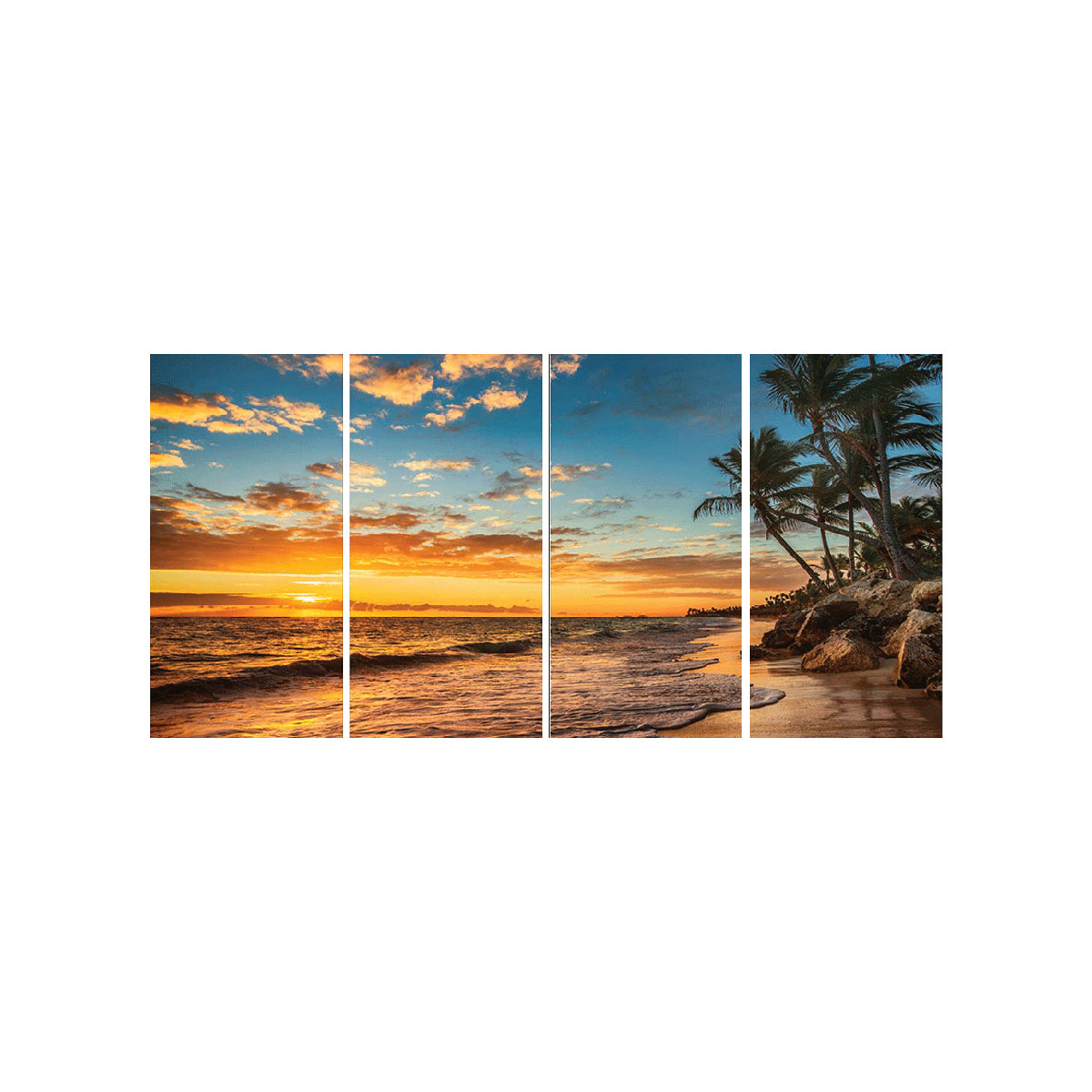 Tropical Sunrise I-Frame Backdrop