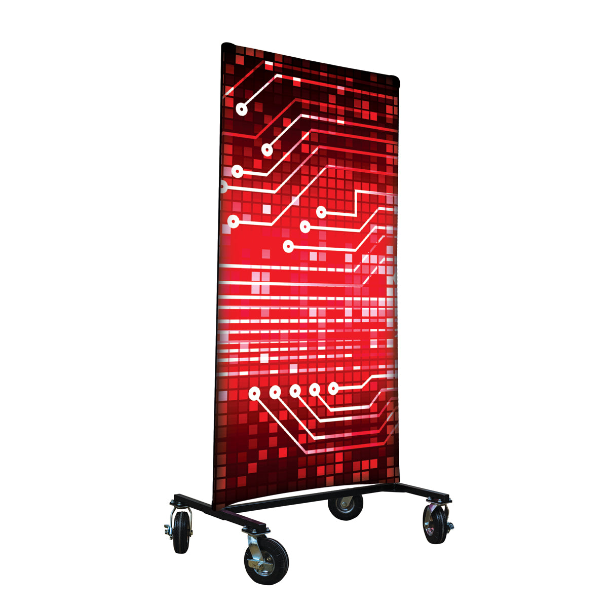 Red Circuitboard I-Frame Backdrop