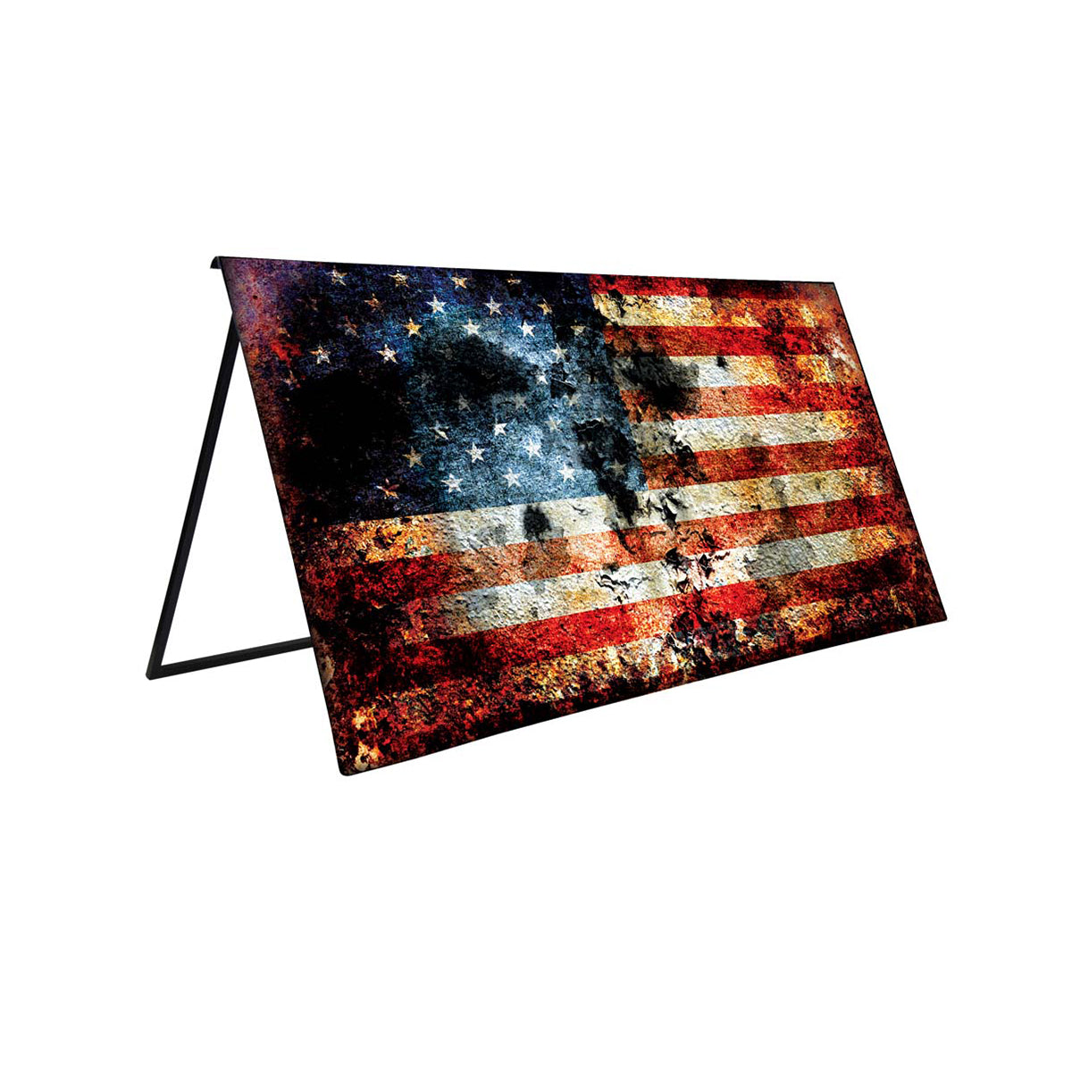 Grunge American Flag Front Screen