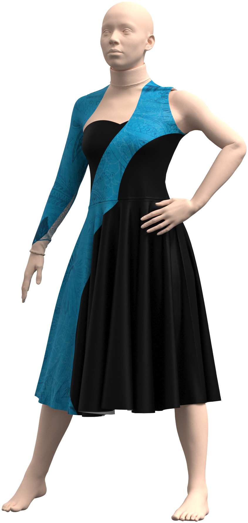 InvisiBelle Floral Oasis Dress