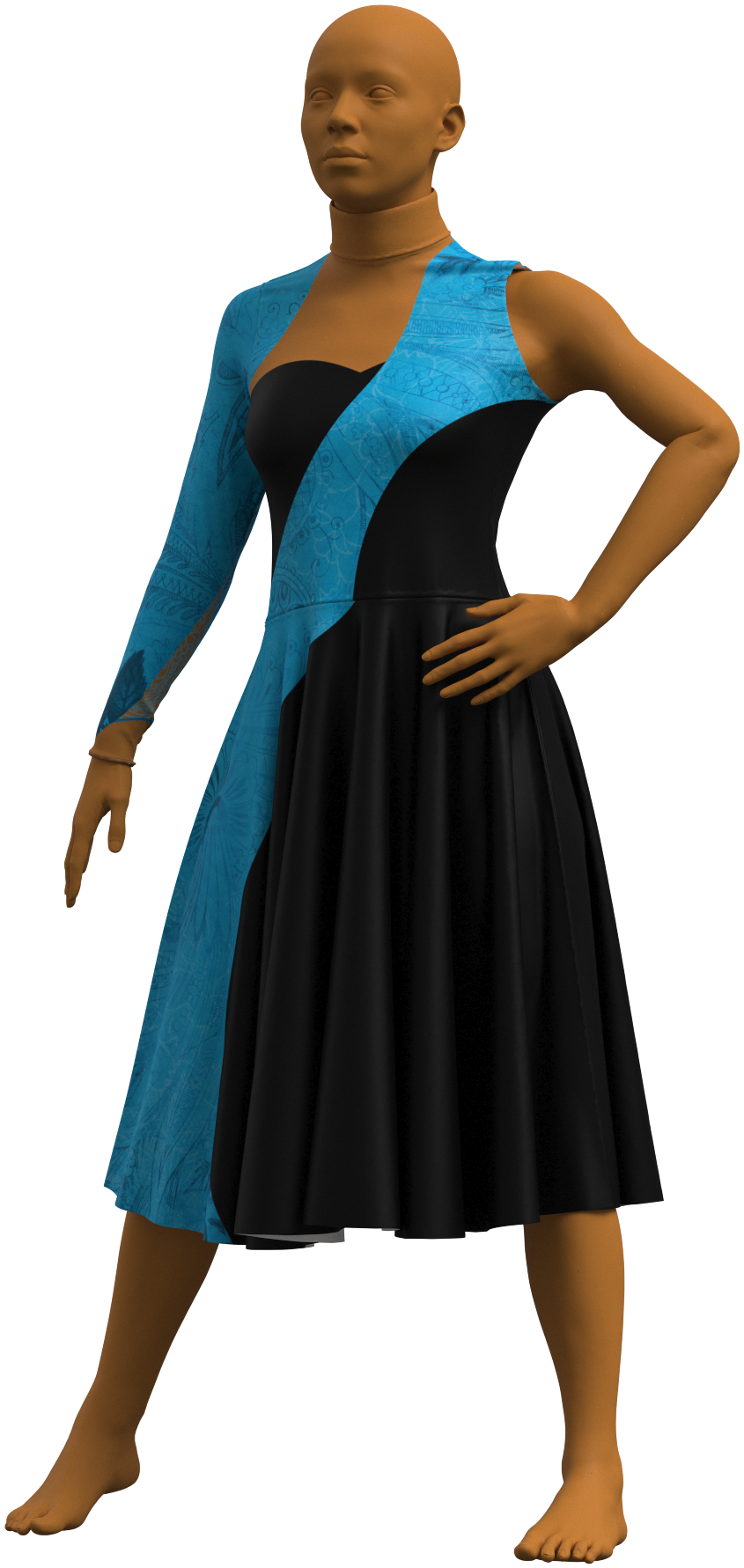 InvisiBelle Floral Oasis Dress