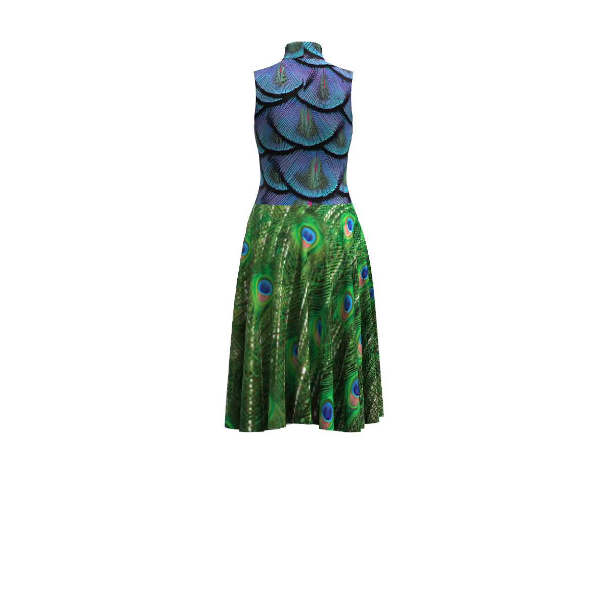 Peacock Feather Dress