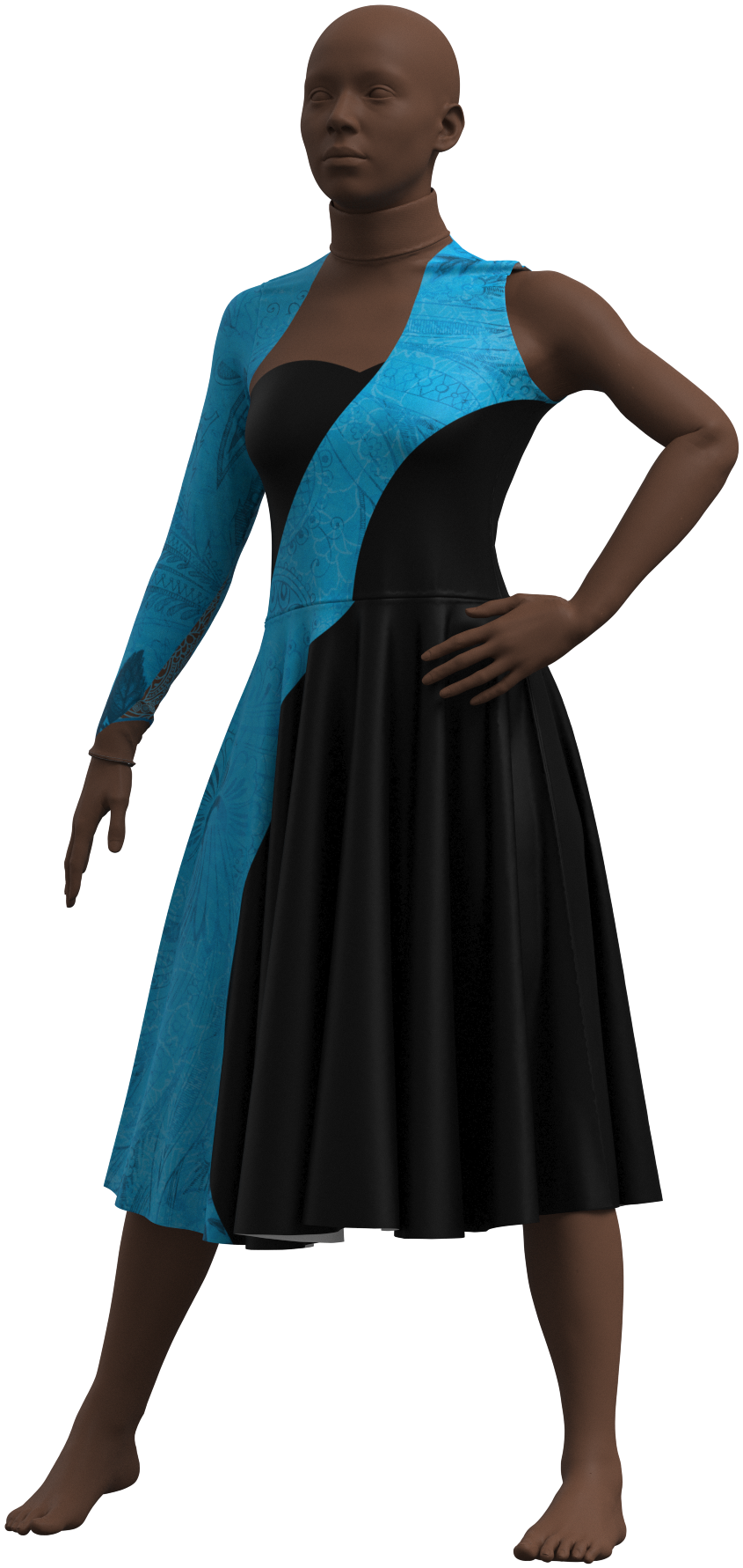 InvisiBelle Floral Oasis Dress