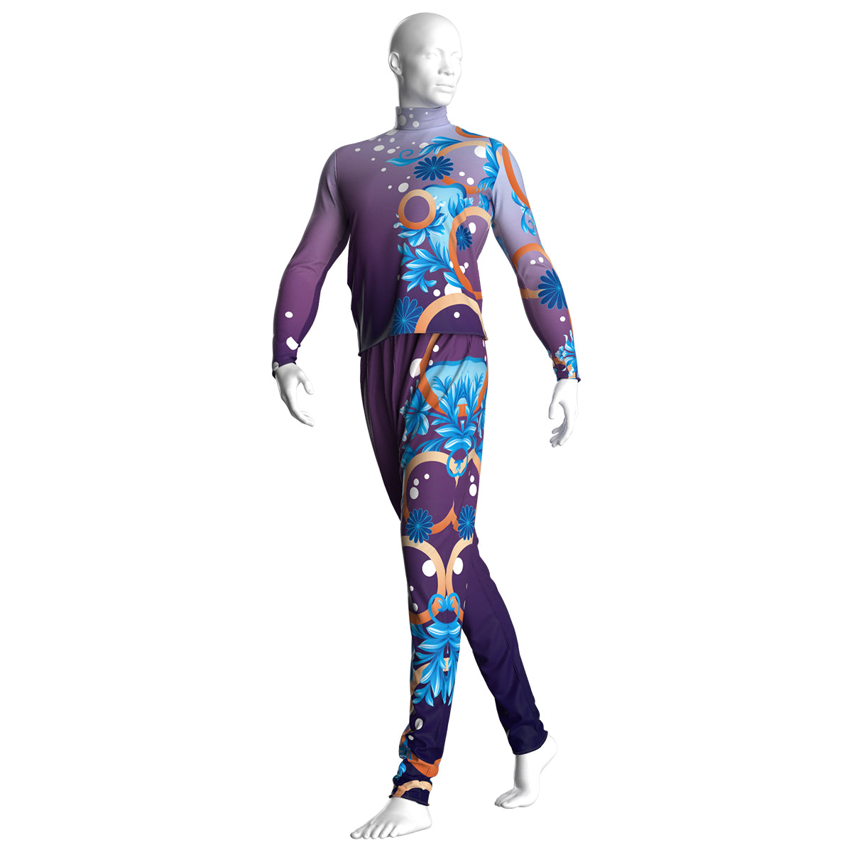 Bubbles and Flowers Basic Performance Top