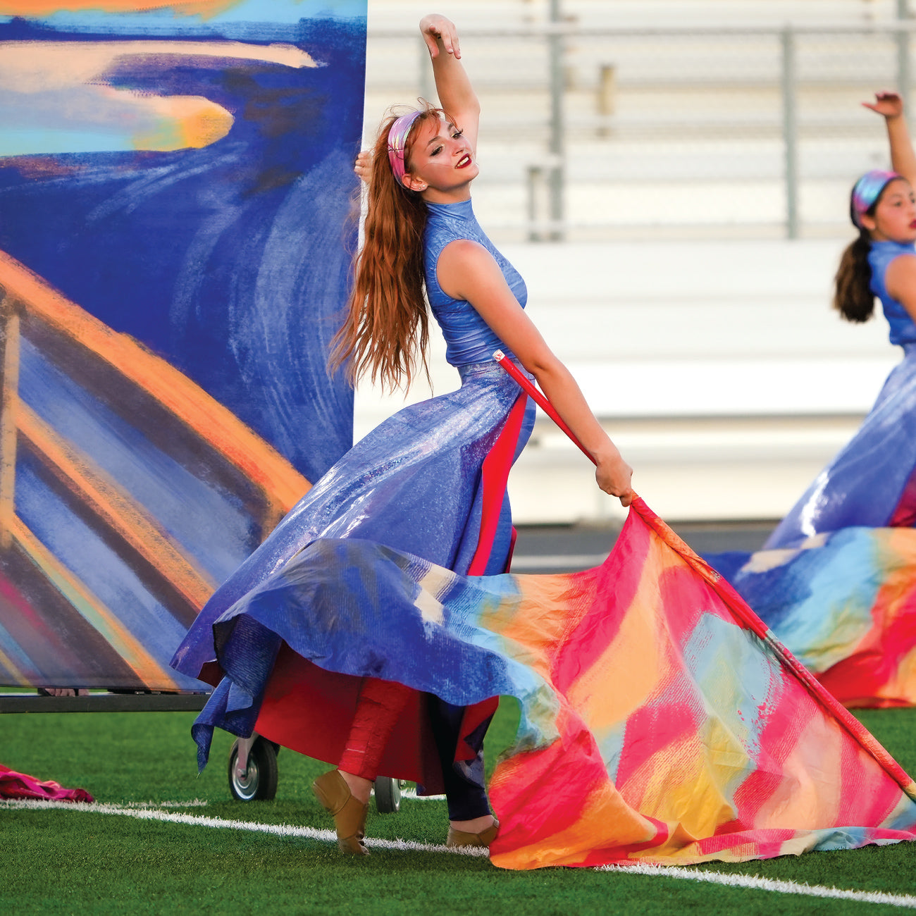 American Band selling Colorguard Silks