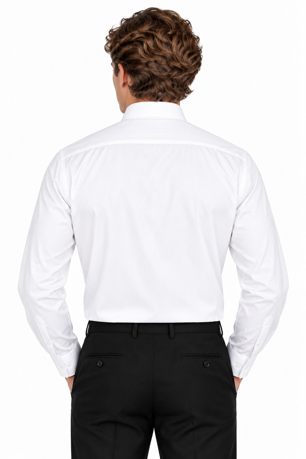Tuxedo Shirt with Point Collar - Style MG702