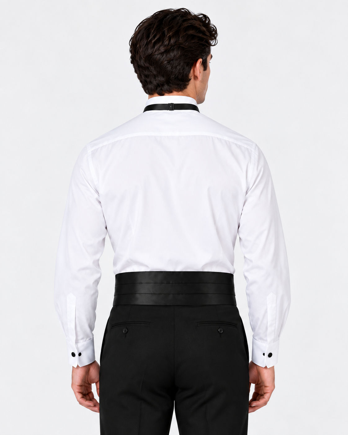 Tuxedo Shirt with Wing Collar - Style MG703