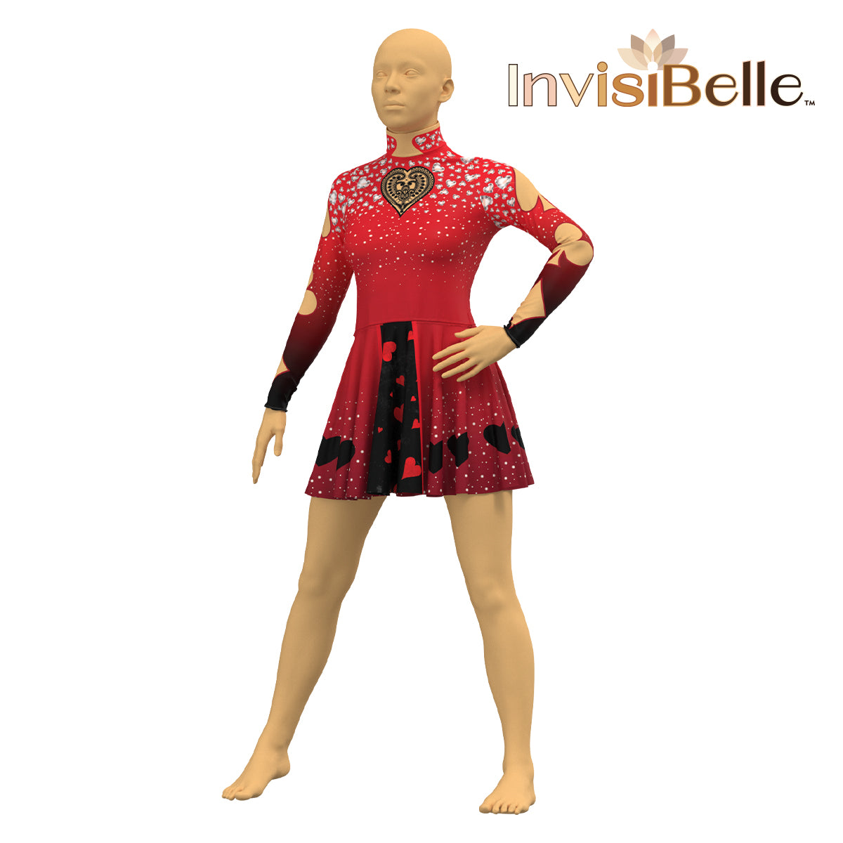 InvisiBelle Heart Queen Dress
