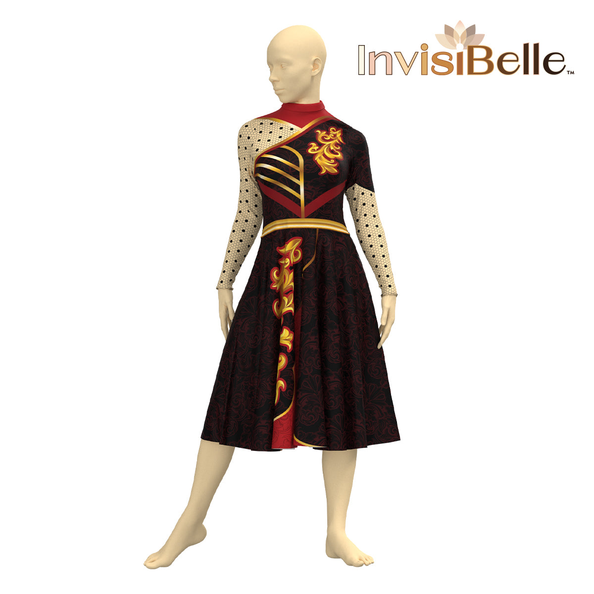 InvisiBelle Dynasty Gold Dress