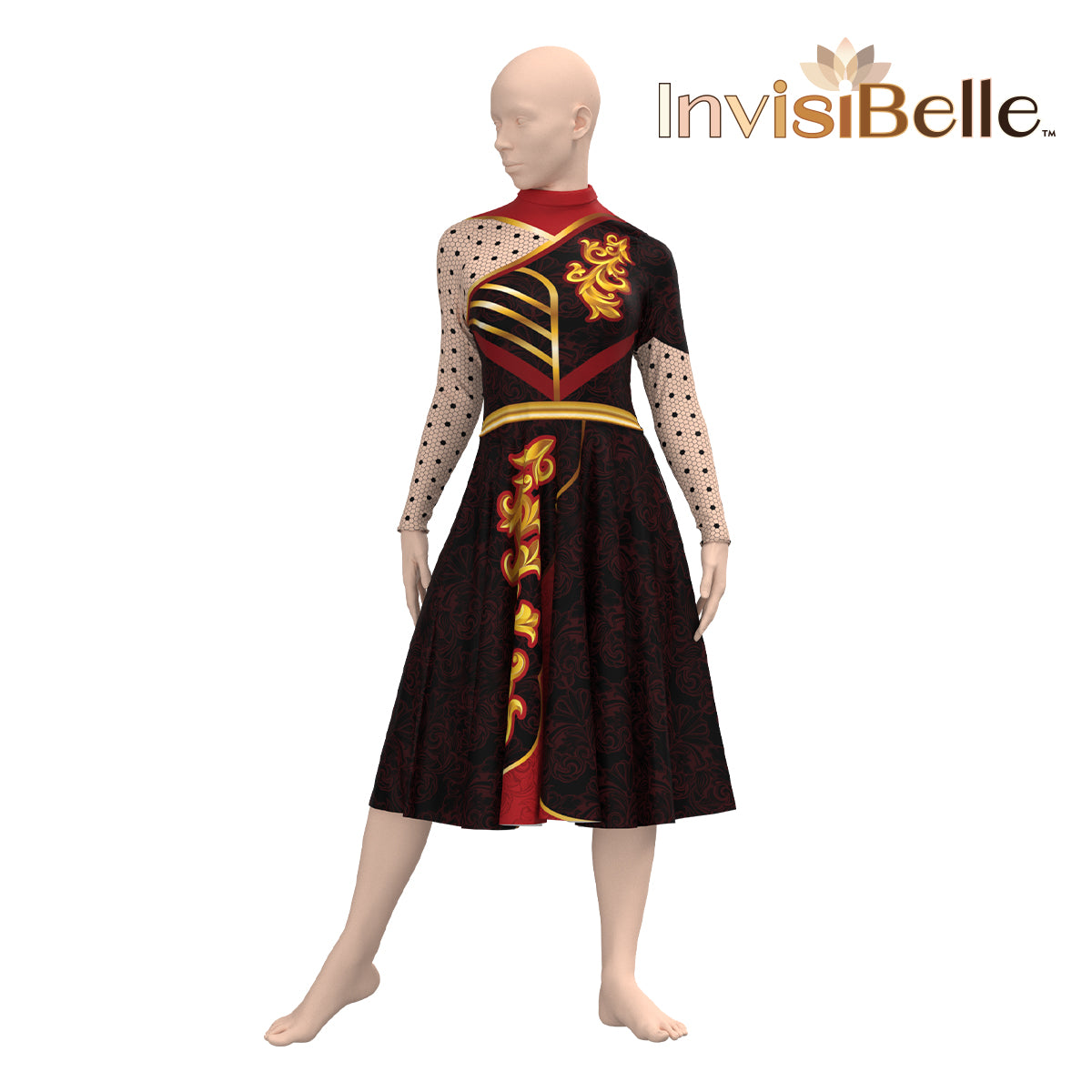 InvisiBelle Dynasty Gold Dress