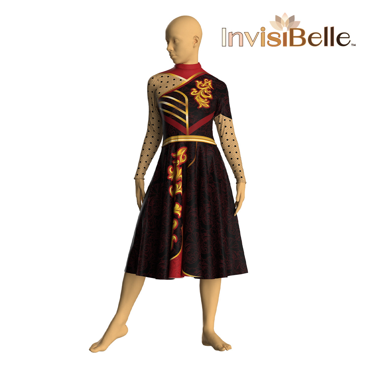 InvisiBelle Dynasty Gold Dress