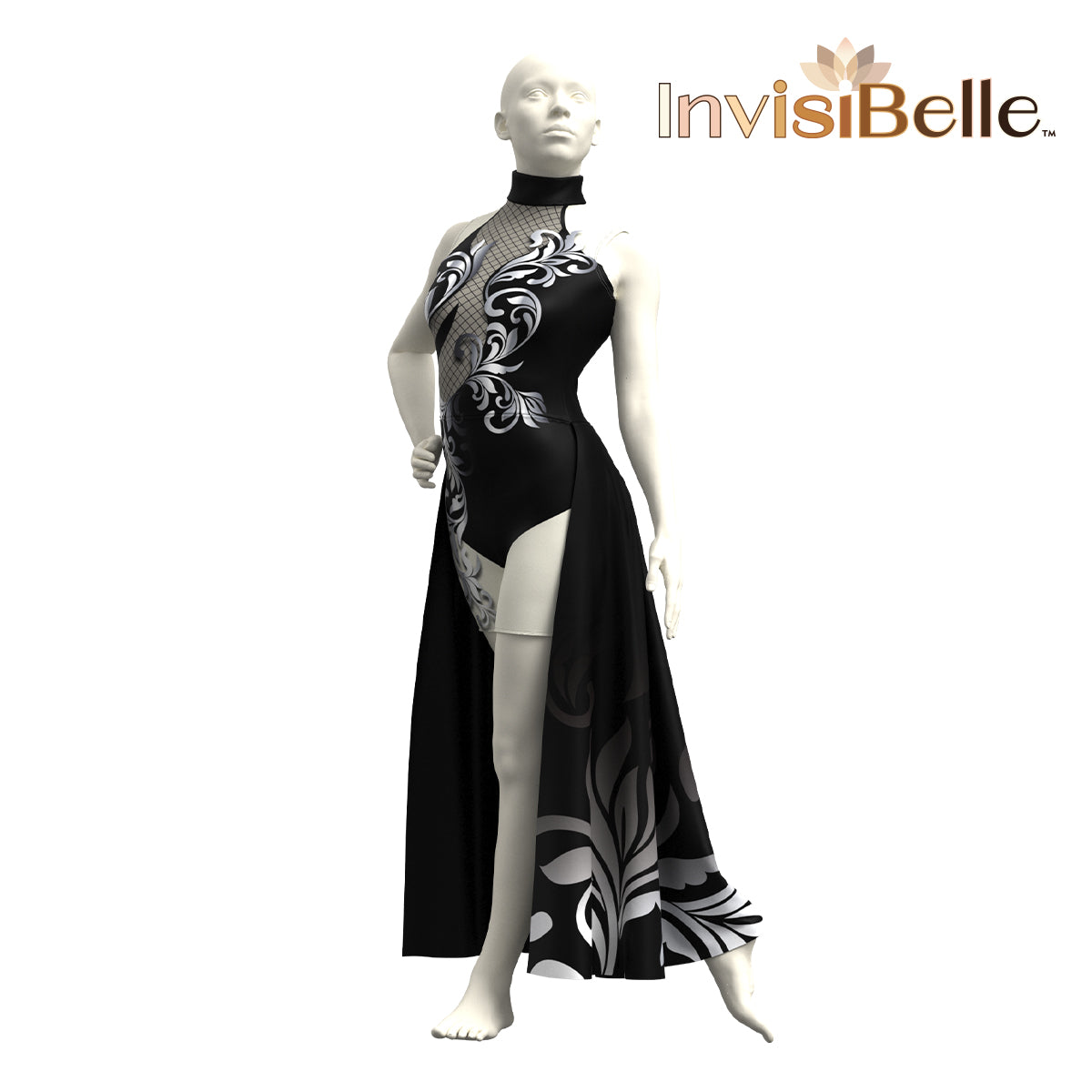 InvisiBelle Fashionable Floral Unitard