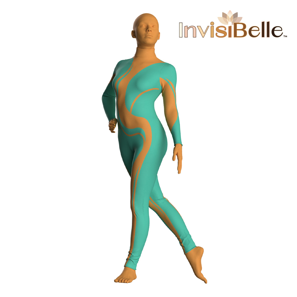 InvisiBelle Liquid Jade Unitard