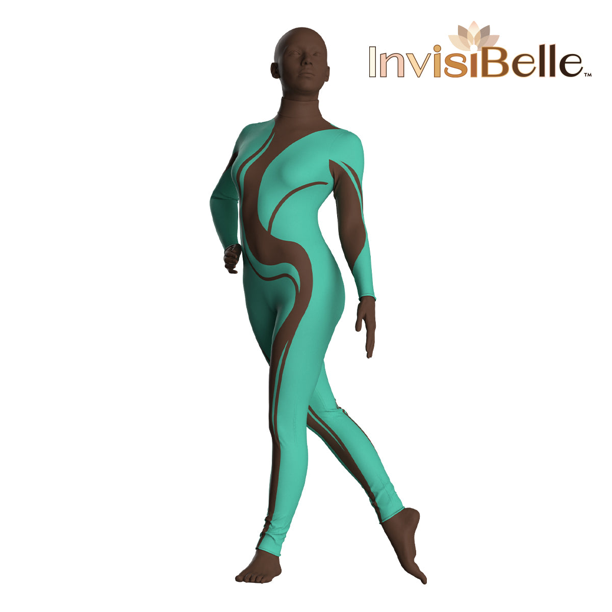 InvisiBelle Liquid Jade Unitard