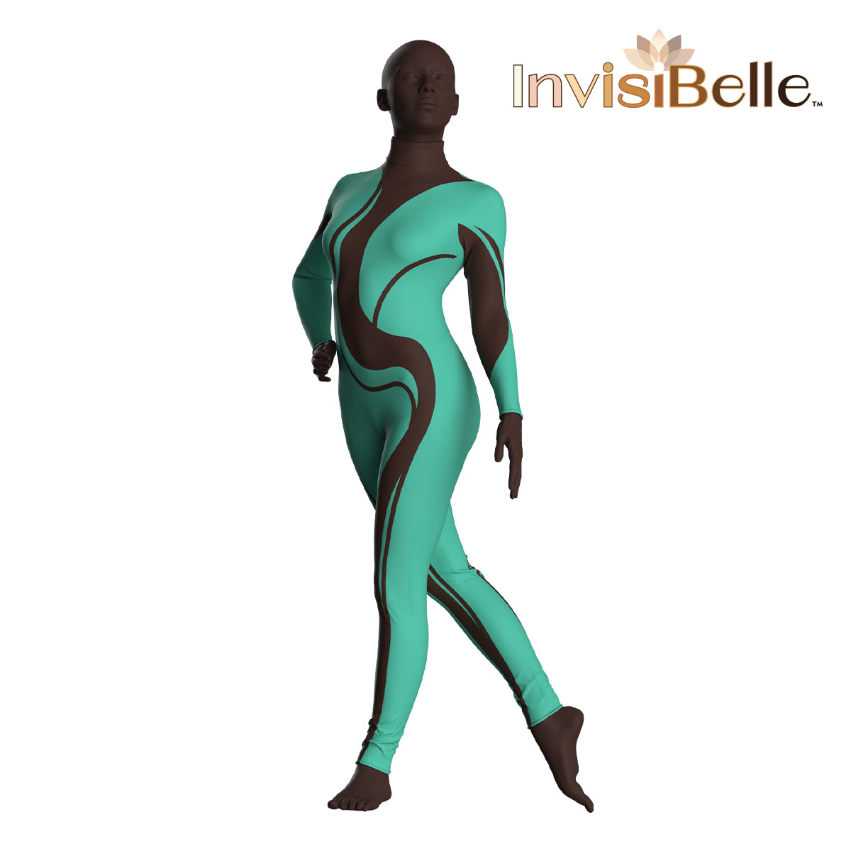 InvisiBelle Liquid Jade Unitard