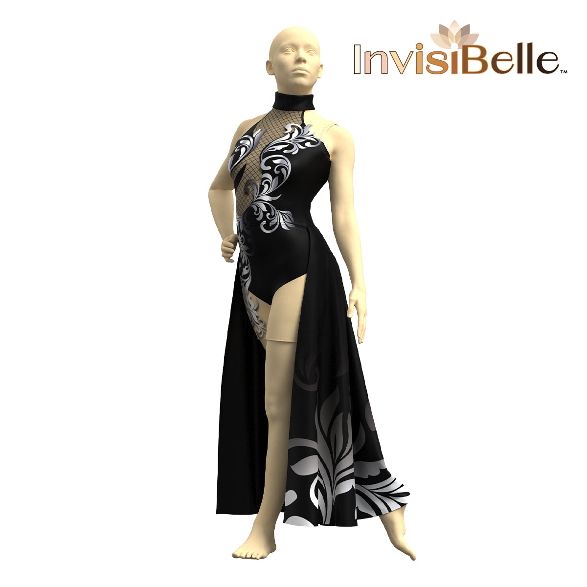 InvisiBelle Fashionable Floral Unitard