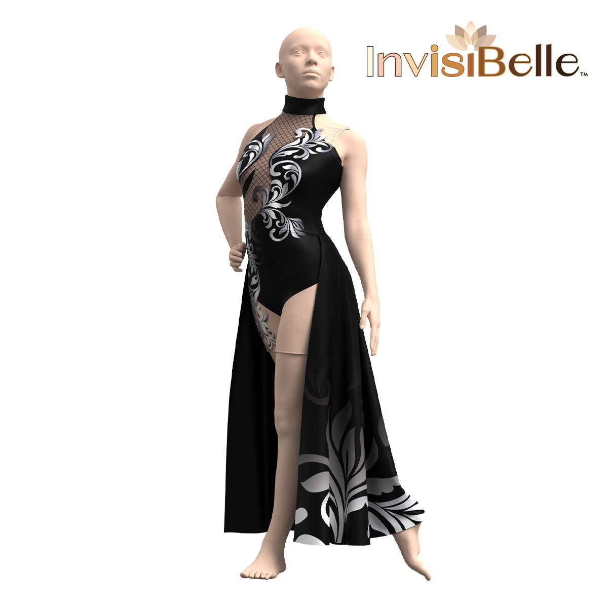 InvisiBelle Fashionable Floral Unitard