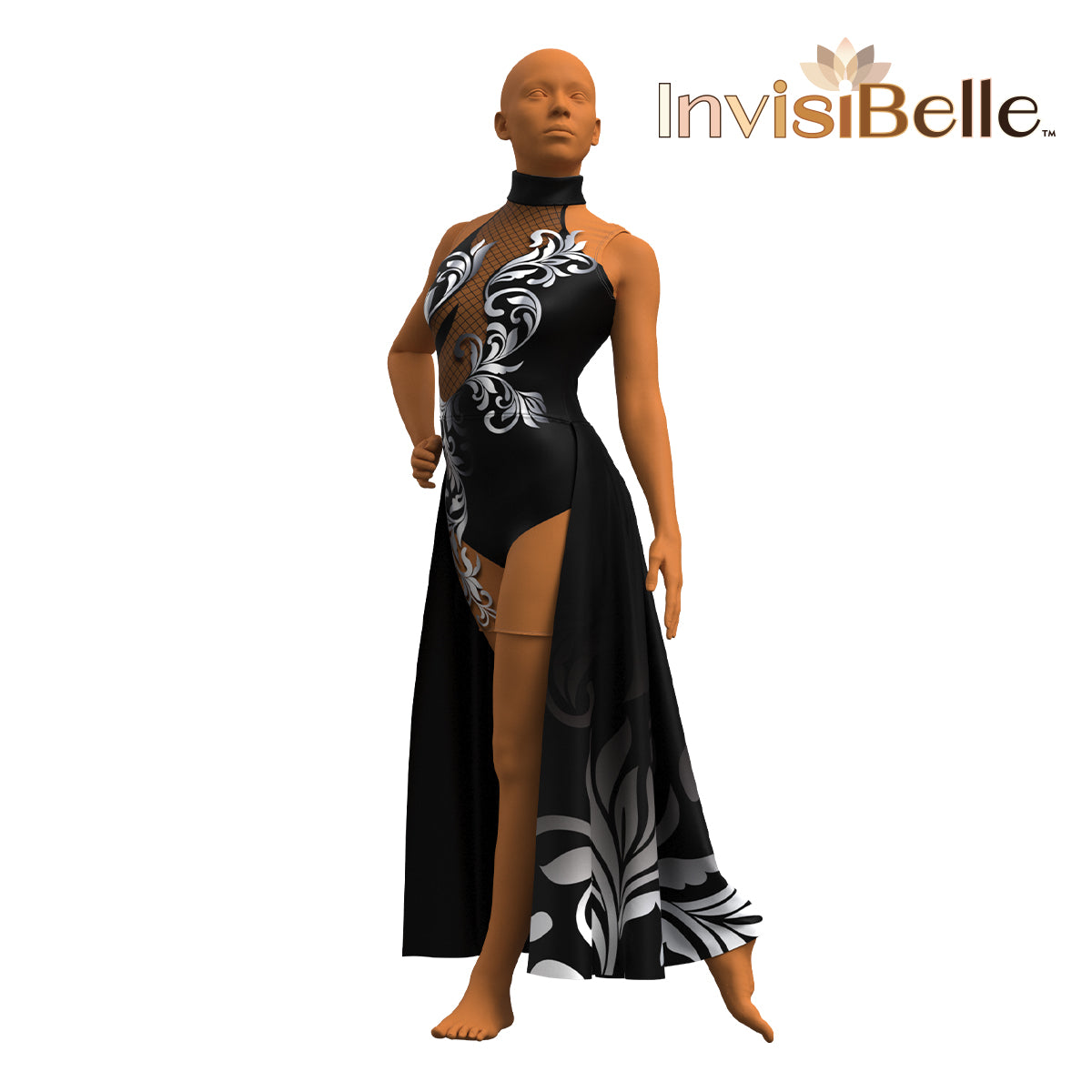 InvisiBelle Fashionable Floral Unitard