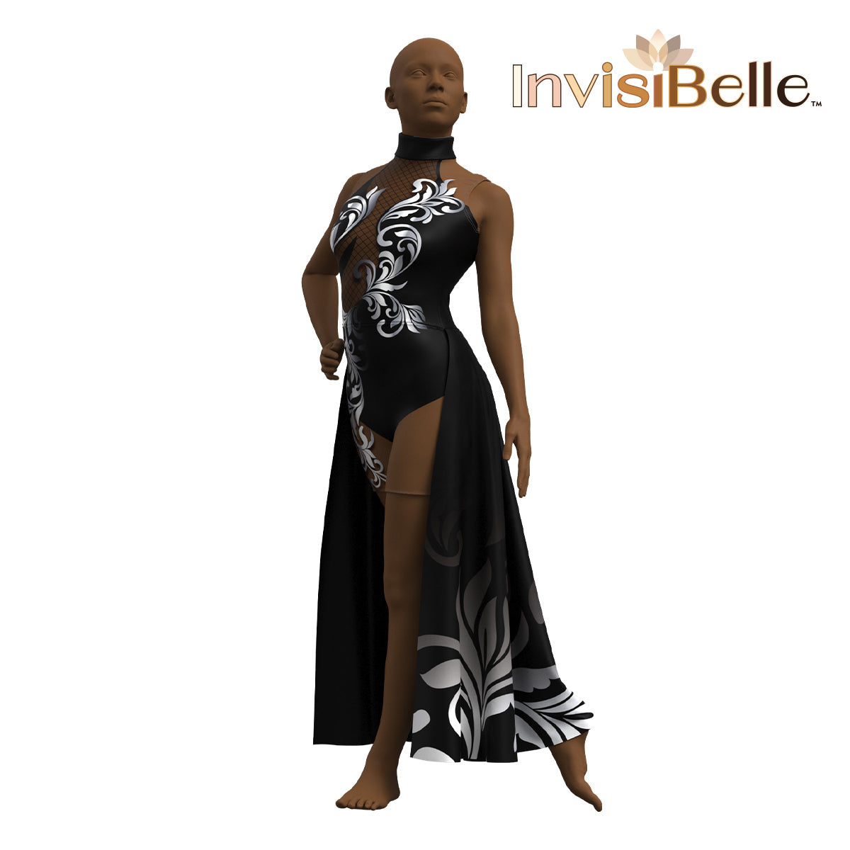 InvisiBelle Fashionable Floral Unitard