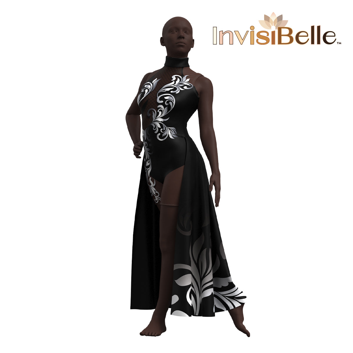 InvisiBelle Fashionable Floral Unitard
